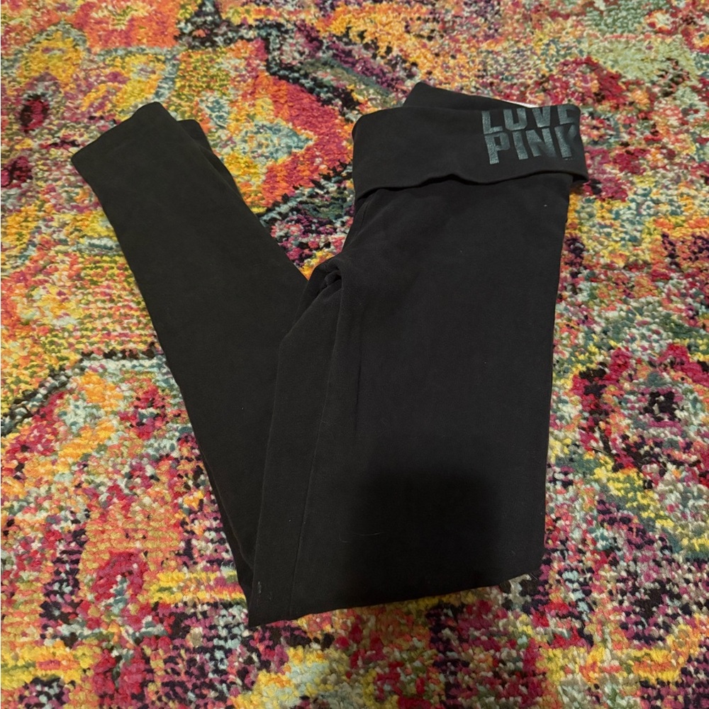 PINK Y2K eagles fold over leggings